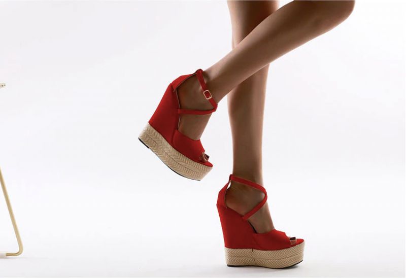 Philana Wedge - Punainen