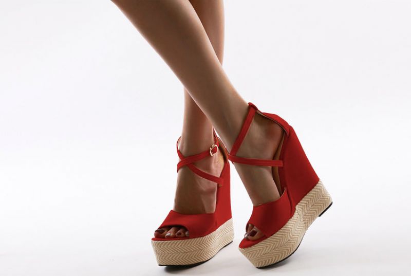 Philana Wedge - Punainen