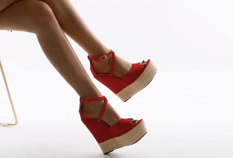 Philana Wedge - Punainen