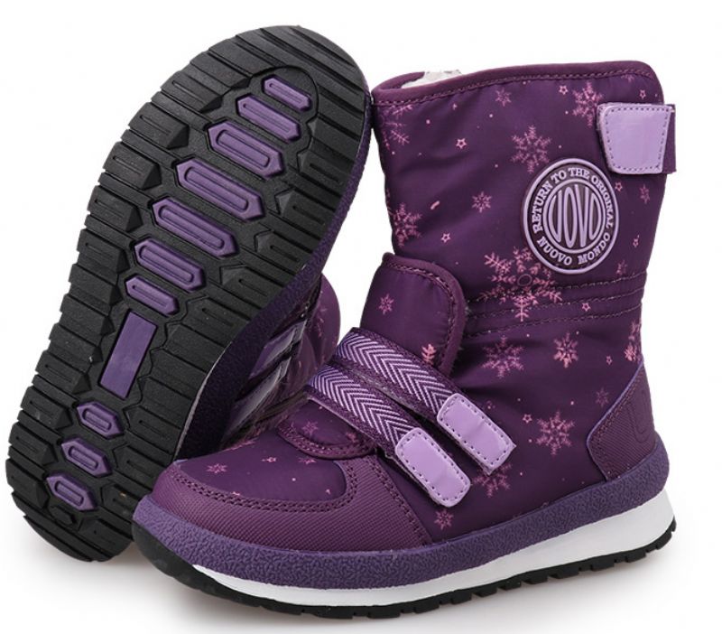 Pinedan Unisex-lasten Talvisaappaat - Violetti Turkis