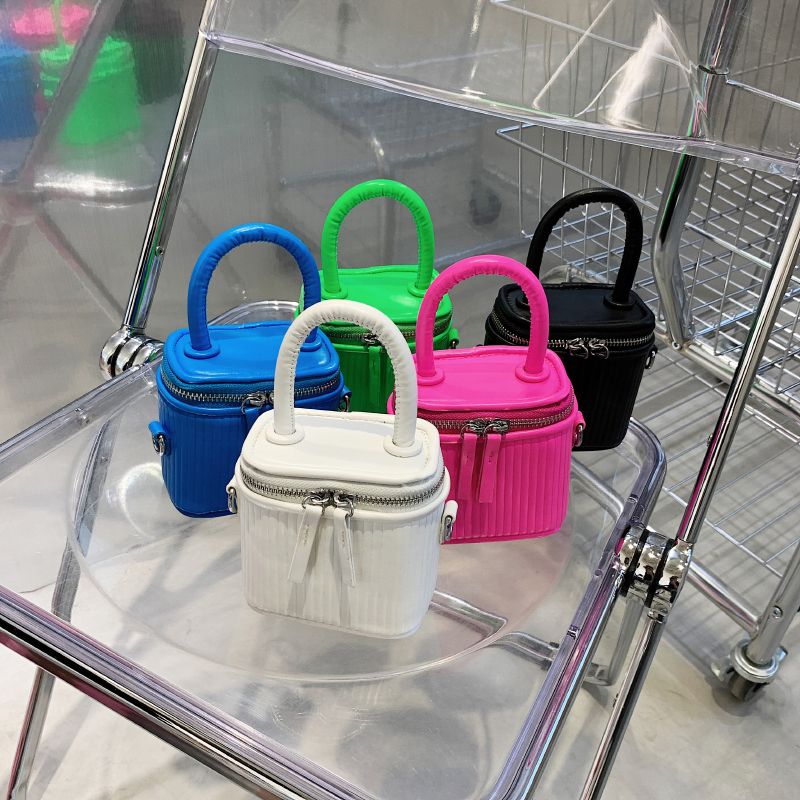 Pinky Naisten Nahkainen Crossbody Käsilaukku - Pinkki
