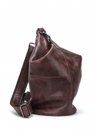 Pinto Miesten Nahkainen Crossbody Käsilaukku