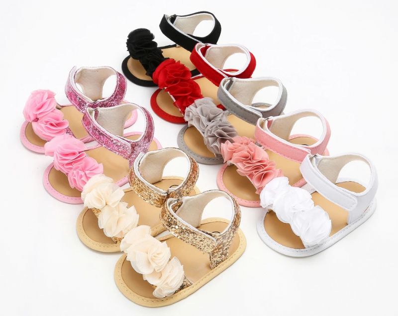 Polonia Baby Girls Sandaalit - Musta