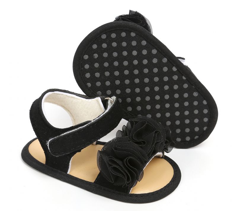 Polonia Baby Girls Sandaalit - Musta