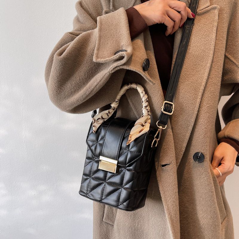 Poly Naisten Talvinen Mini Crossbody Käsilaukku - Vihreä