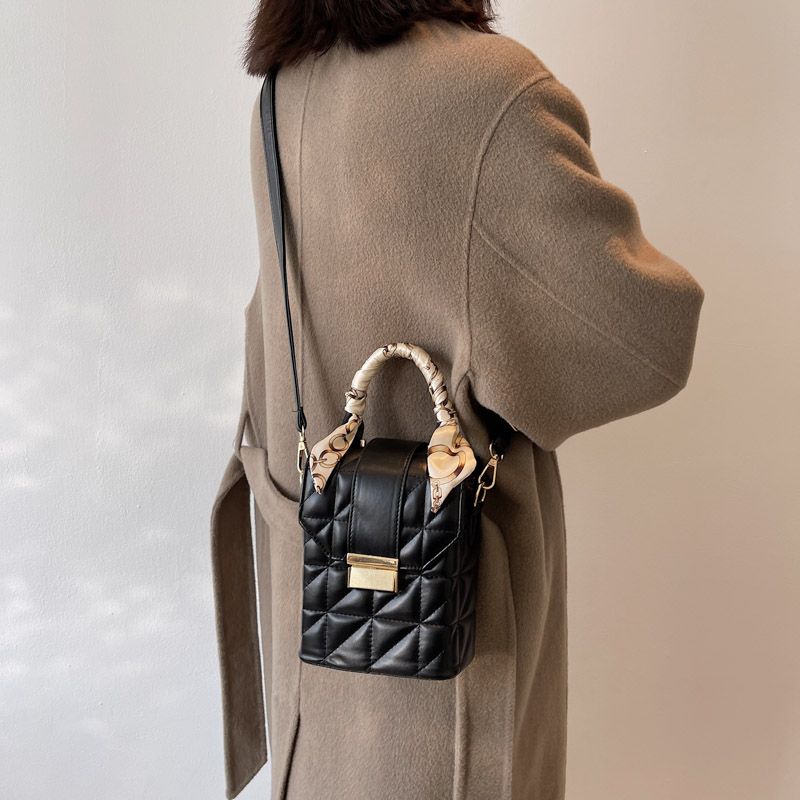 Poly Naisten Talvinen Mini Crossbody Käsilaukku - Vihreä