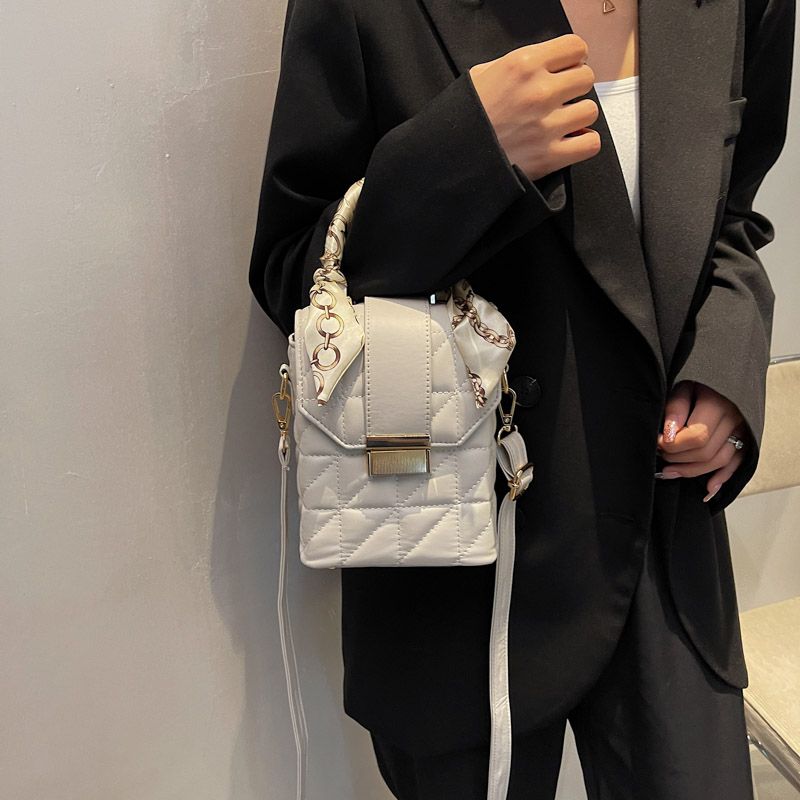 Poly Naisten Talvinen Mini Crossbody Käsilaukku - Vihreä