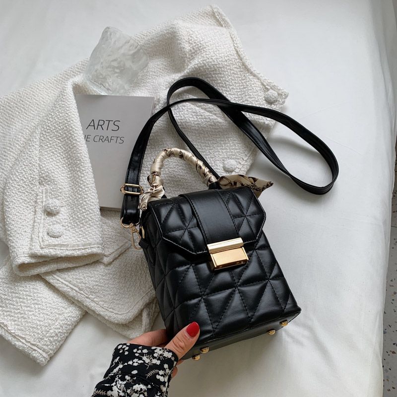 Poly Naisten Talvinen Mini Crossbody Käsilaukku - Vihreä