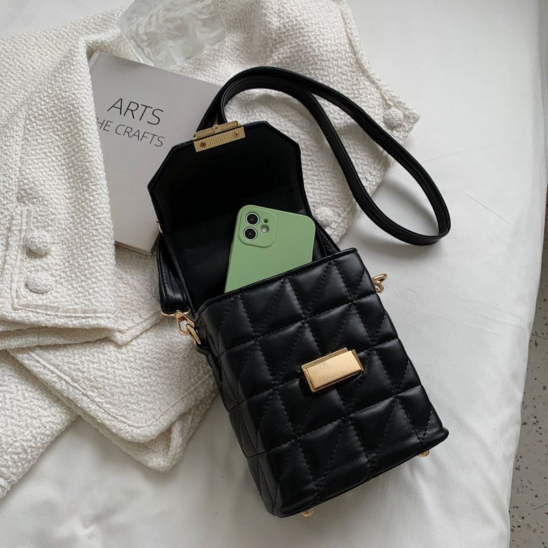 Poly Naisten Talvinen Mini Crossbody Käsilaukku - Vihreä