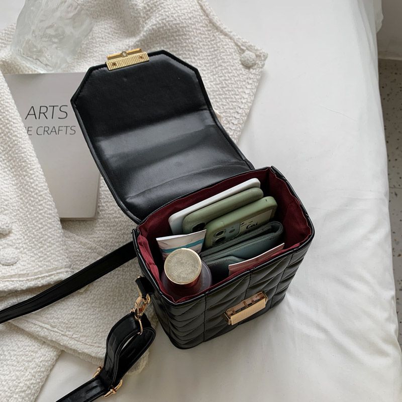Poly Naisten Talvinen Mini Crossbody Käsilaukku - Vihreä