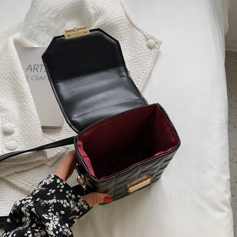 Poly Naisten Talvinen Mini Crossbody Käsilaukku - Vihreä