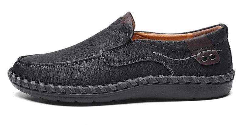 Portland Miesten Loafers Vapaa-ajan Kengät - Musta