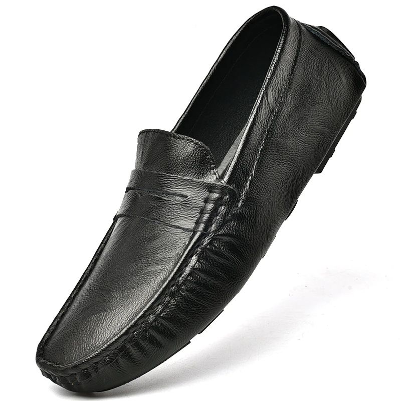 Prete Miesten Loafer-mekkokengät - Musta