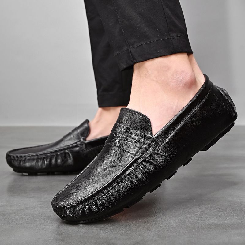 Prete Miesten Loafer-mekkokengät - Musta