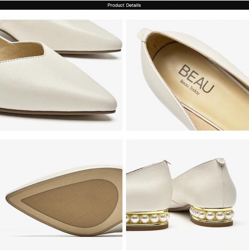 Prusia Naisten Tasaiset Kengät - Beige