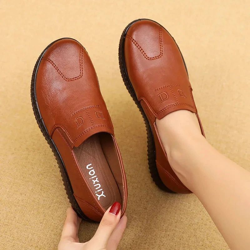 Puchi Naisten Loafer - Ruskea Pehmo