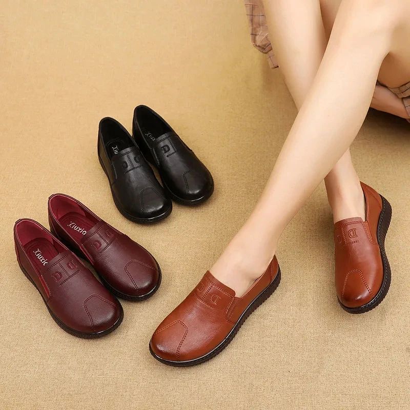 Puchi Naisten Loafer - Ruskea Pehmo