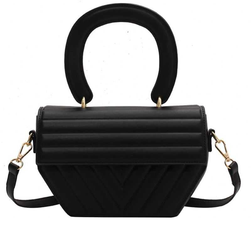 Pushi Naisten Pieni Crossbody Käsilaukku - Musta