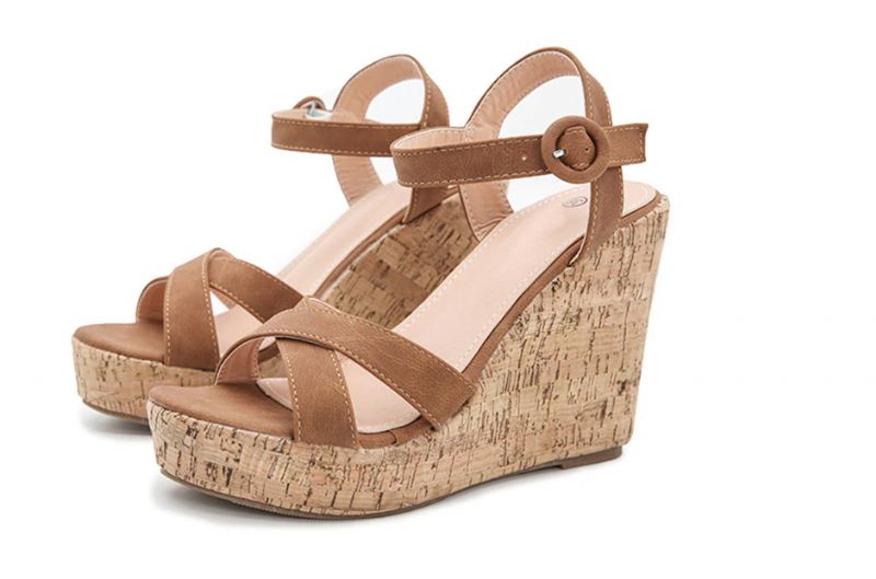 Quintana Wedges - Harmaa