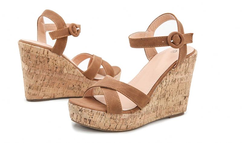 Quintana Wedges - Harmaa