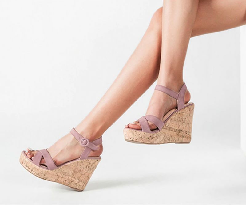 Quintana Wedges - Harmaa