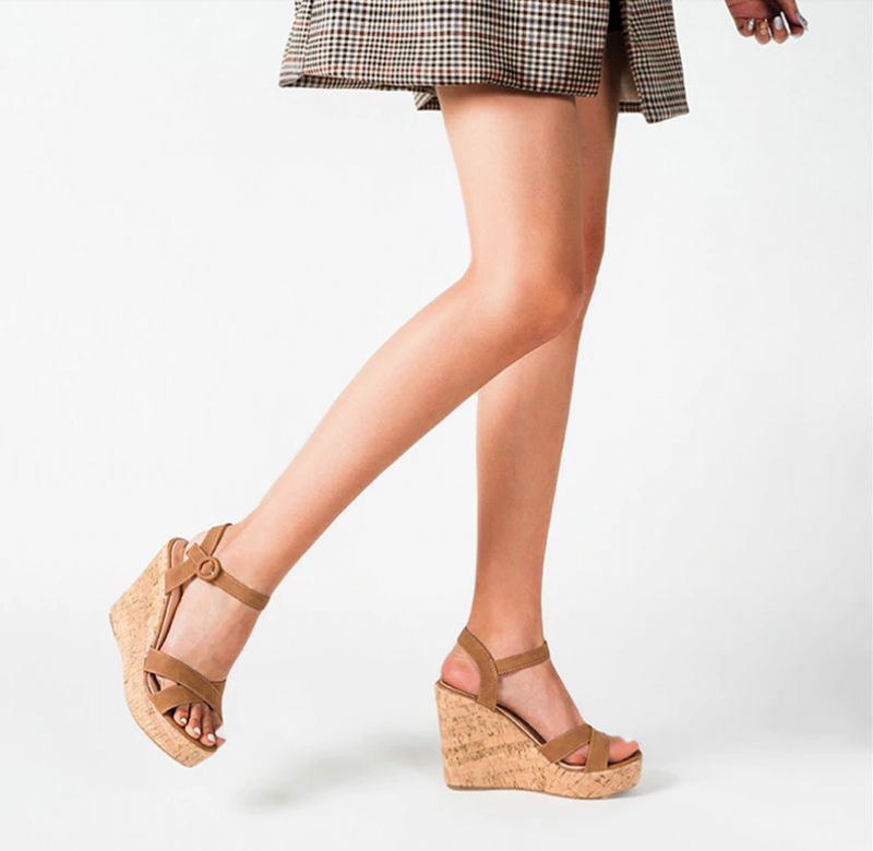 Quintana Wedges - Harmaa