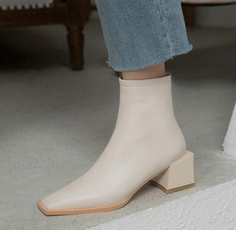 Raida Boots Nilkkakorkeus - Beige