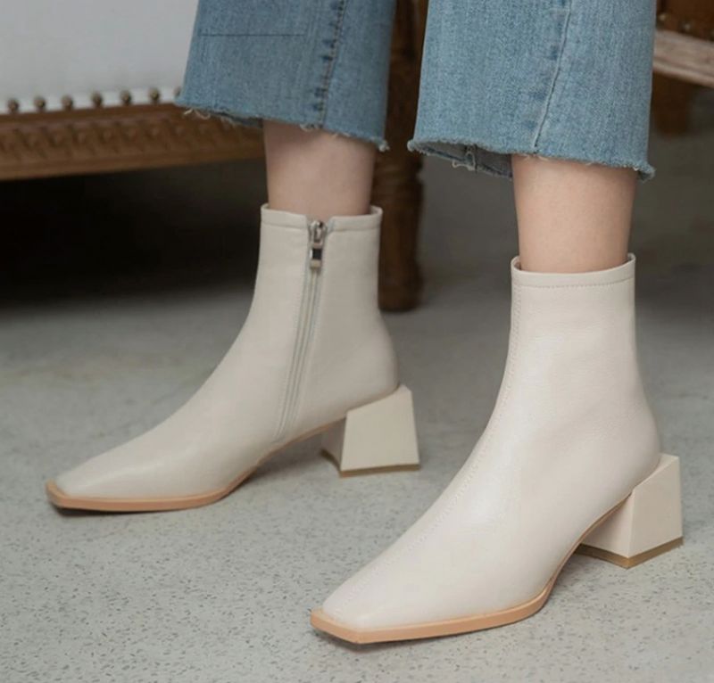 Raida Boots Nilkkakorkeus - Beige