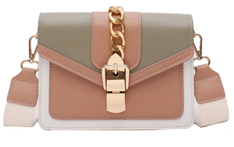 Randa Naisten Käsilaukku Pieni Luxury Ketju Nahka Crossbody - Vihreä