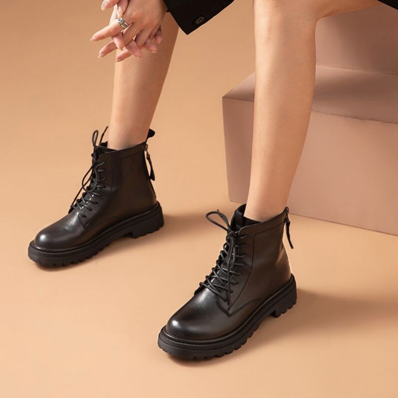 Rassel Boots Nilkkapituus - Musta