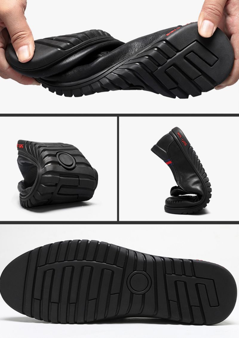 Rayner Miesten Loafers-mekkokengät - Musta
