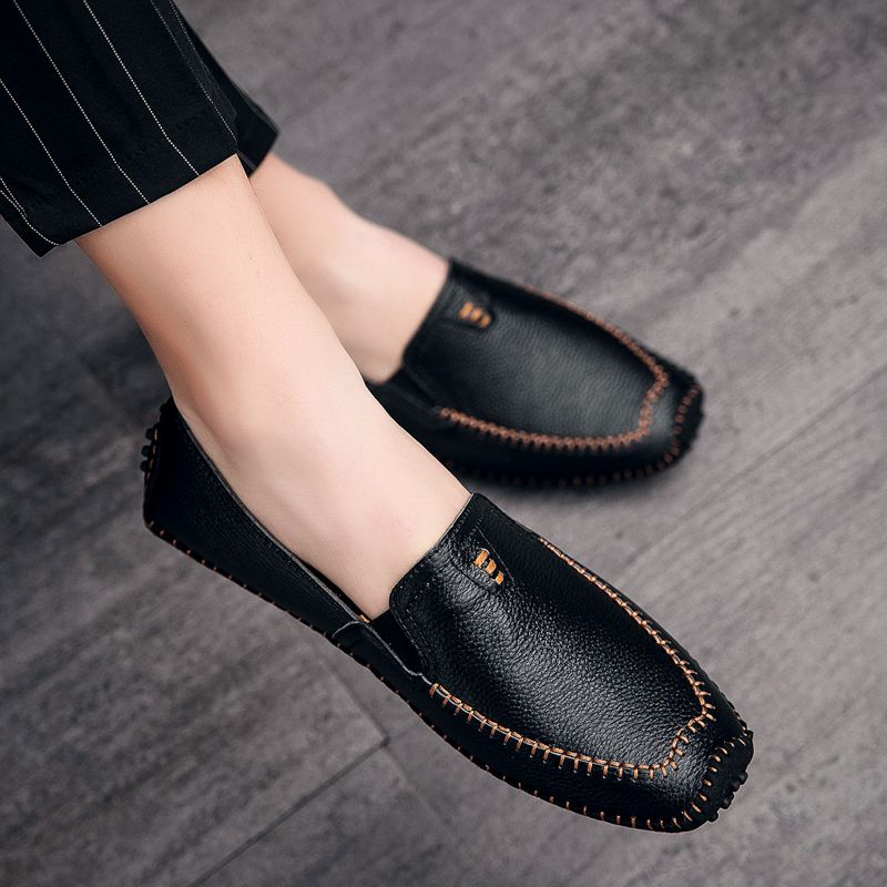 Recio Miesten Loafers Vapaa-ajan Kengät - Musta