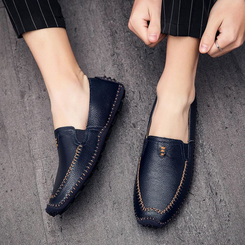 Recio Miesten Loafers Vapaa-ajan Kengät - Musta