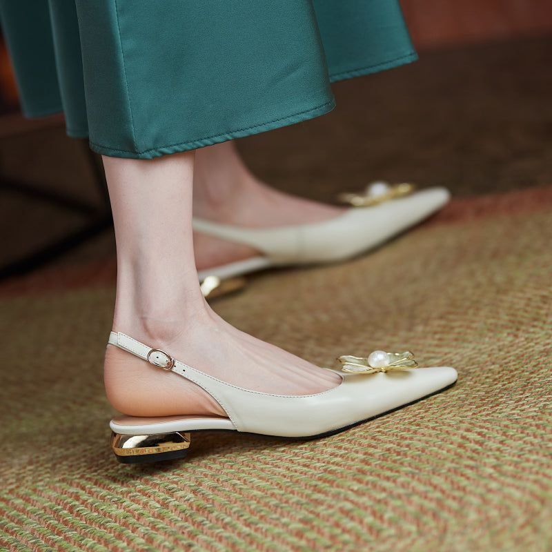Reina Naisten Slingback-pumput - Keltainen