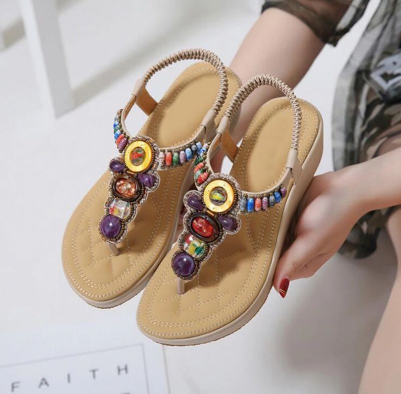 Remigia Naisten Sandaalit - Beige
