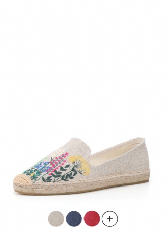 Riani Naisten Brodeeratut Espadrillit