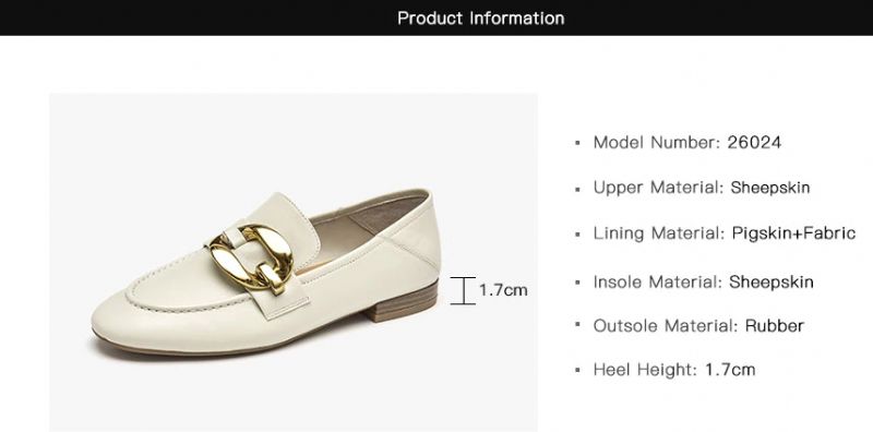 Rinaldi Naisten Litteät Nahkaiset Loafer-kengät - Beige