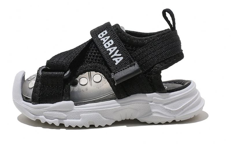 Rivero Unisex -lasten Rantasandaalit - Musta