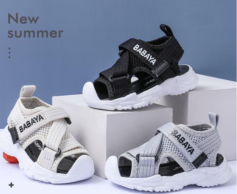 Rivero Unisex -lasten Rantasandaalit - Musta