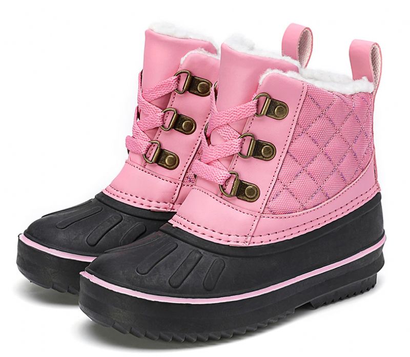 Robbles Tyttöjen Snow Boot - Vaaleanpunainen Turkis