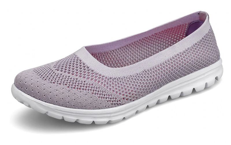 Roberta Naisten Muoti Hengittävä Mesh Loafers Mustat Kengät - Musta