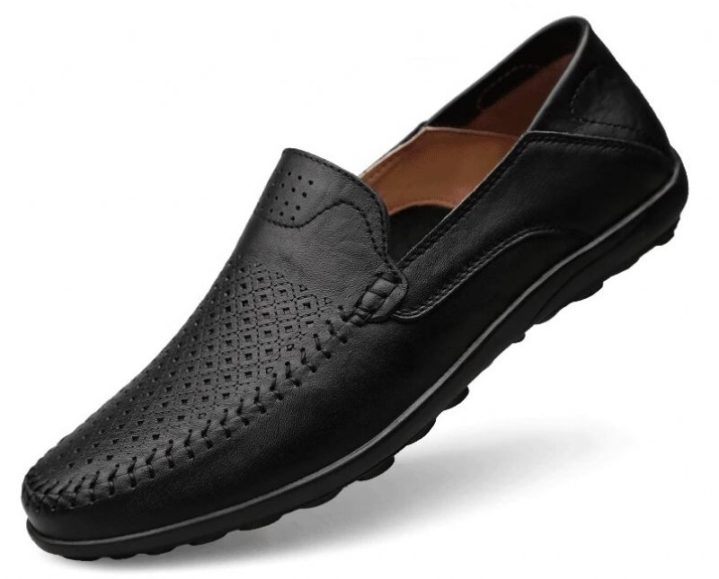 Rodrygo Miesten Loafer Vapaa-ajan Kengät - Musta