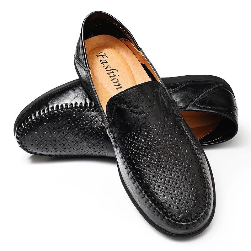 Rodrygo Miesten Loafer Vapaa-ajan Kengät - Musta
