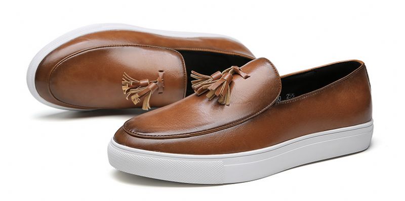 Romero Miesten Loafer Vapaa-ajan Kengät - Ruskea