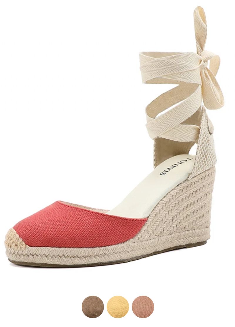 Rosalia Naisten Wedges Espadrille Sandaalit