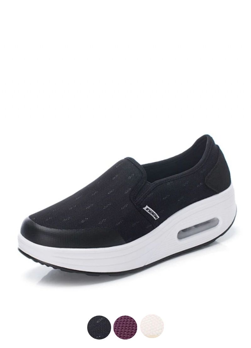 Rosaura Naisten Platform Slip-on Kävelykengät