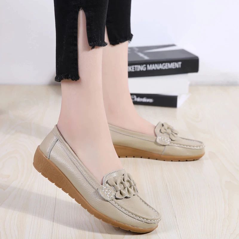 Rosmira Naisten Loafer-kengät - Beige
