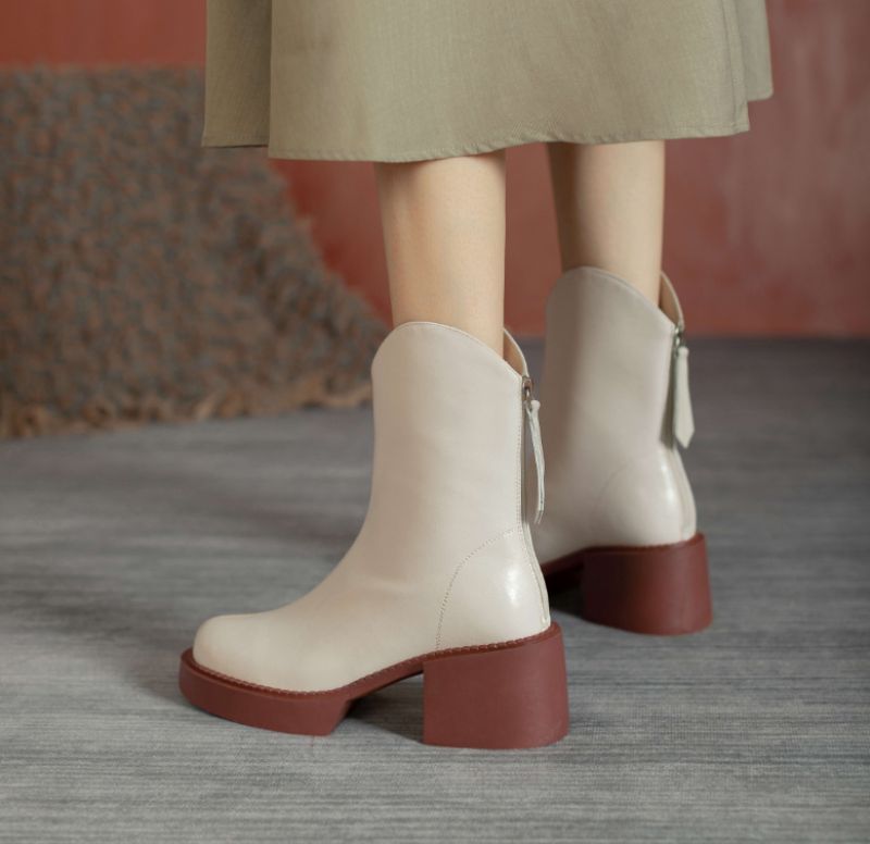 Rost Naisten Saappaat - Beige