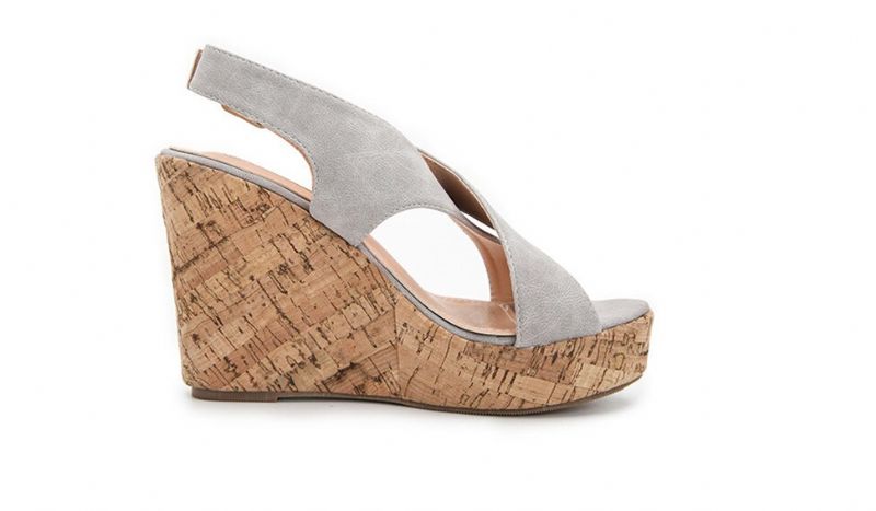 Rousey Wedges - Ruskea