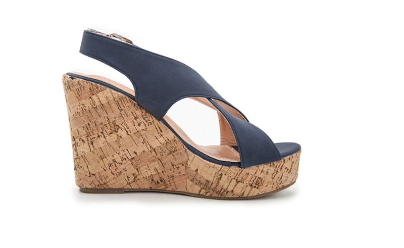 Rousey Wedges - Ruskea